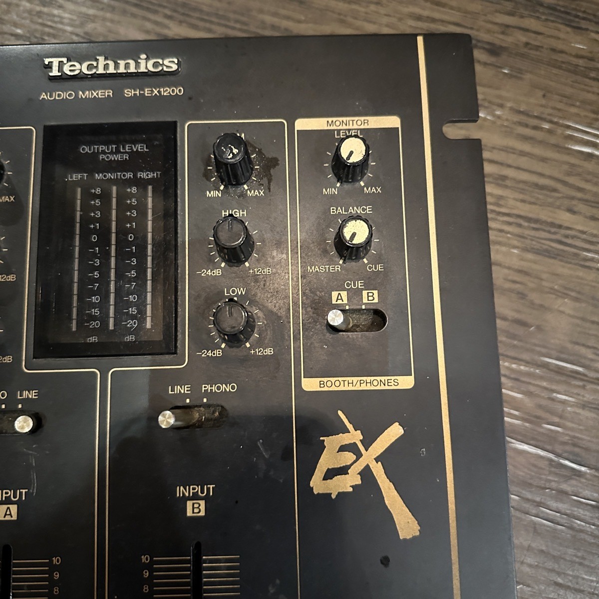 Technics SH-EX1200 DJ Audio Mixer Japan