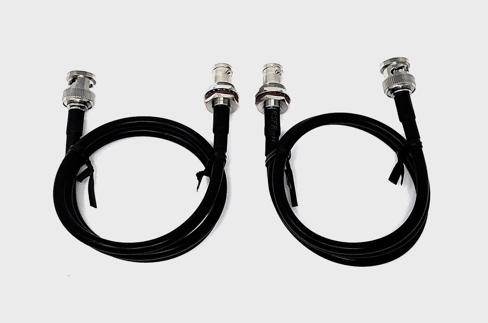 2 X BNC Connecting Cables Front Rack Mounting Kit AM2 for Sennheiser Receivers