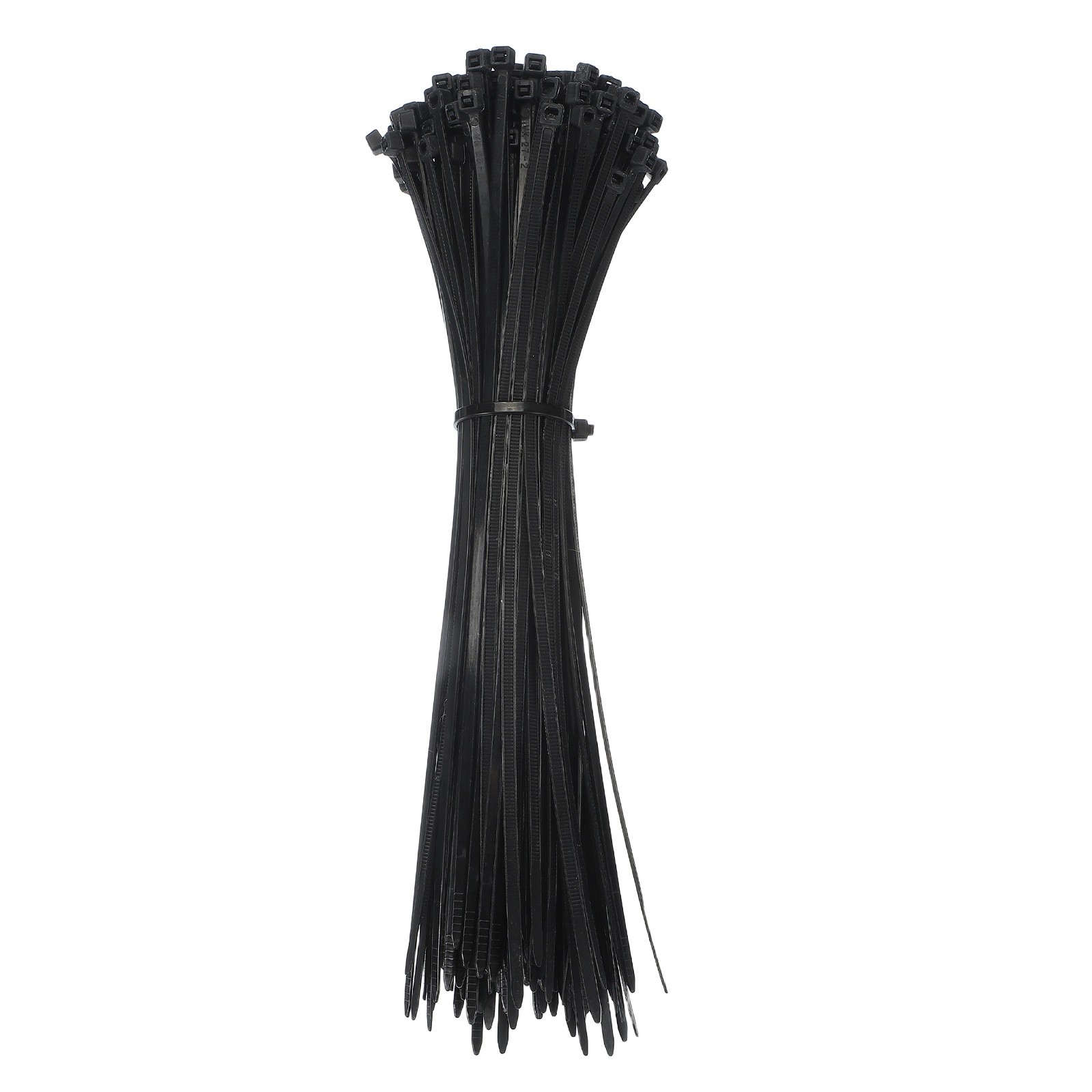 200Pcs 10 Inch x 3.6 mm Zip Ties, Self-Locking Nylon Wire Cable Ties Black