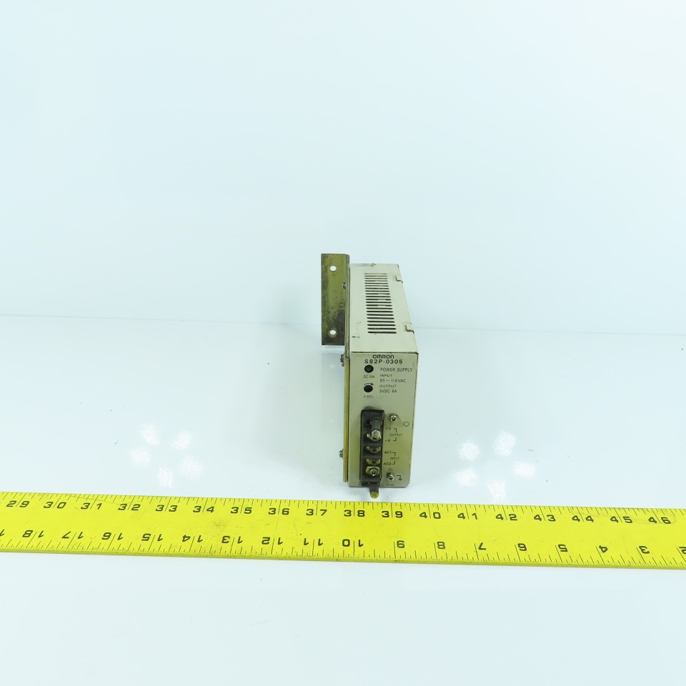 Omron S82P-0305 5V DC 6A Output Power Supply 85-110V AC Input