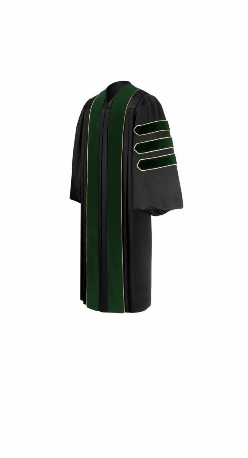 Unisex Doctor of Medicine Doctoral Gown - Academic Regalia Size 57 (6'0 - 6'2")
