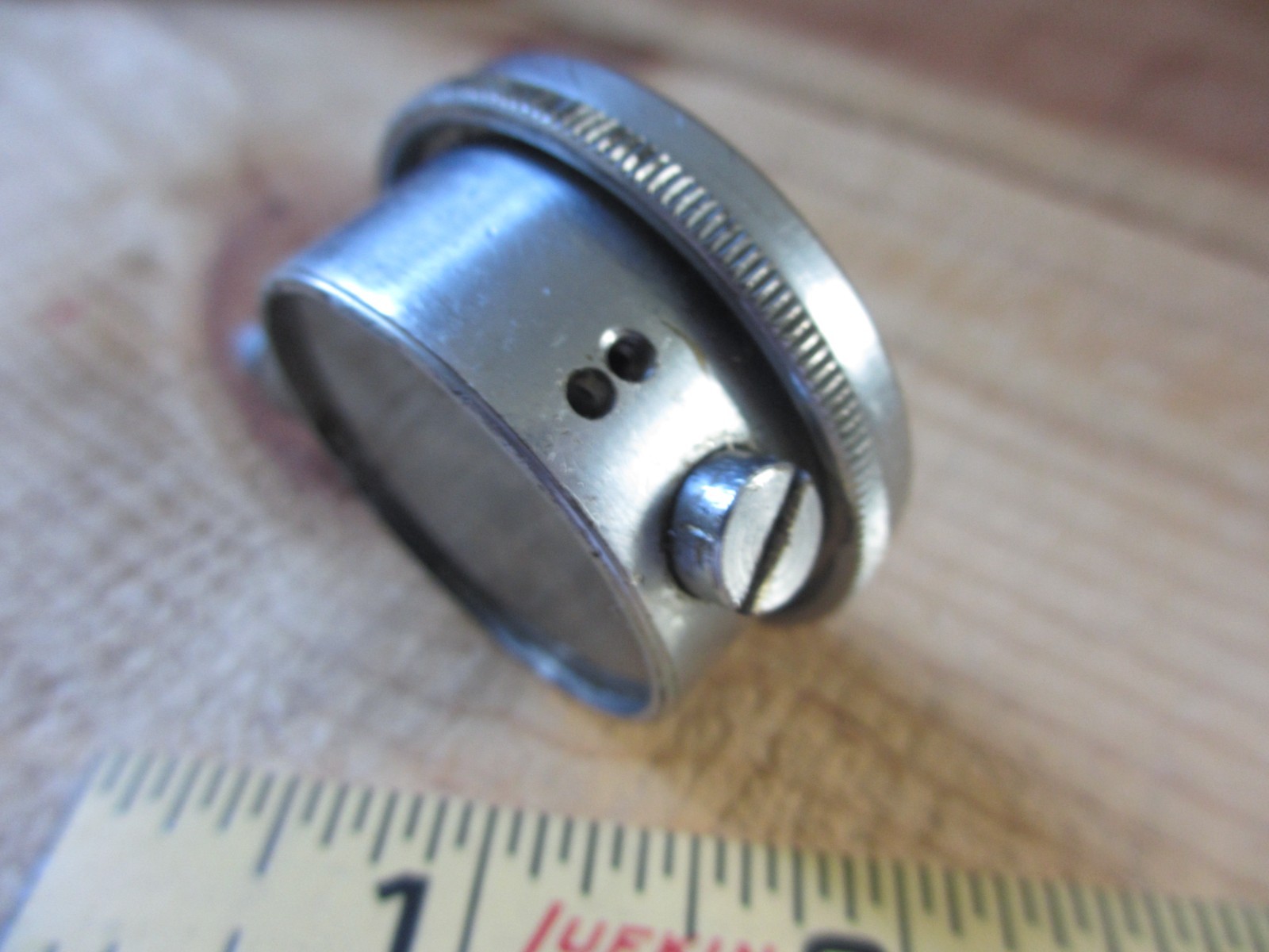 Vintage Ames 101 Dial Indicator .001" Machinist Tool Clear Back - Not Zeroed