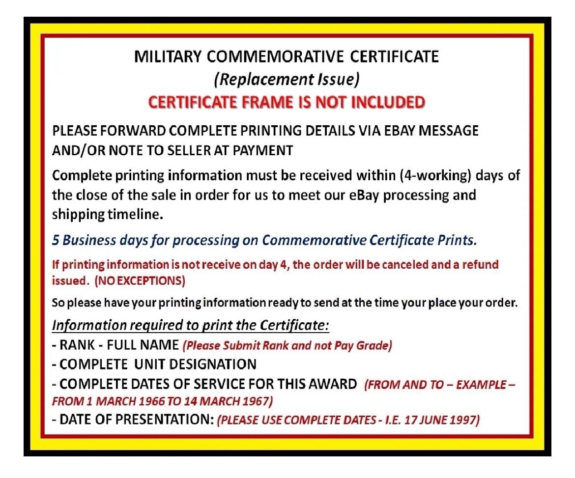 389TH INFANTRY REGIMENT / COMMEMORATIVE - CERTIFICATE OF COMMENDATION