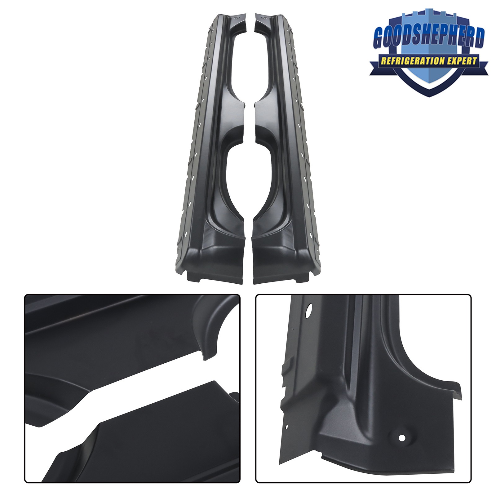 Driver Passenger Rocker Panel 2Pcs Kit For Silverado/Sierra Extended Cab 14-2018