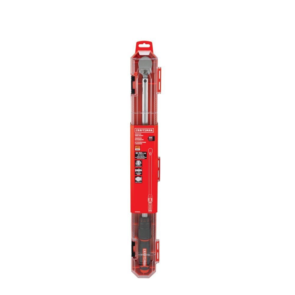 CRAFTSMAN 1/2 Inch Drive Micrometer Torque Wrench
