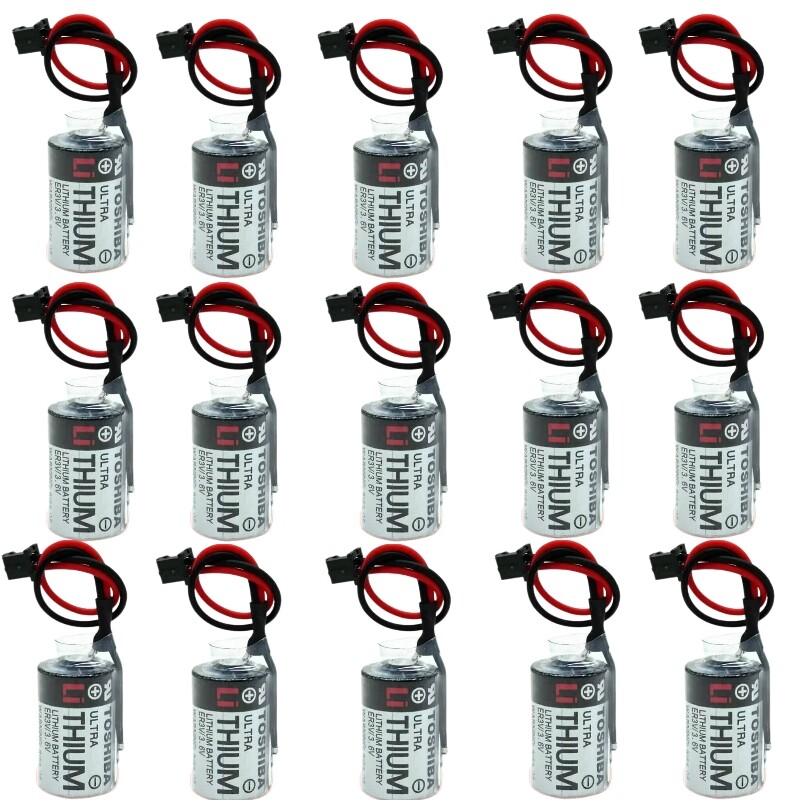 15PCS ER3V JZSP-BA01 3.6V 1000mAh PLC Li-ion Battery FOR Yaskawa PLC Battery