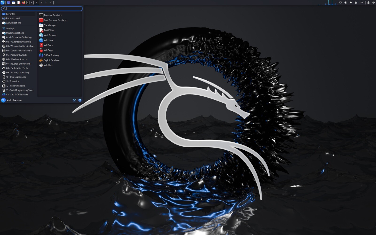 Kali Linux 2025.3 64Bit Bootable Live USB Installer Flash Drive