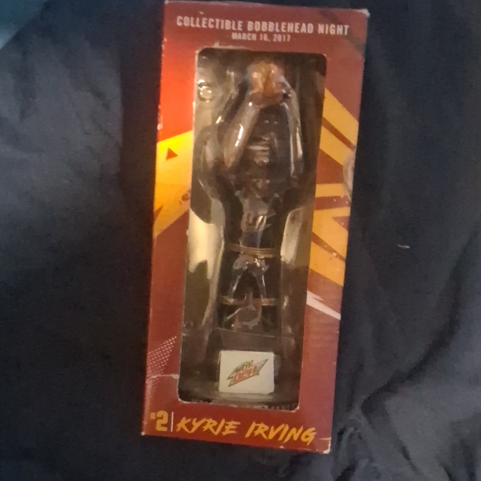 Kyrie Irving Cleveland Cavaliers 2017 Bobblehead Night Mountain Dew w/ Box