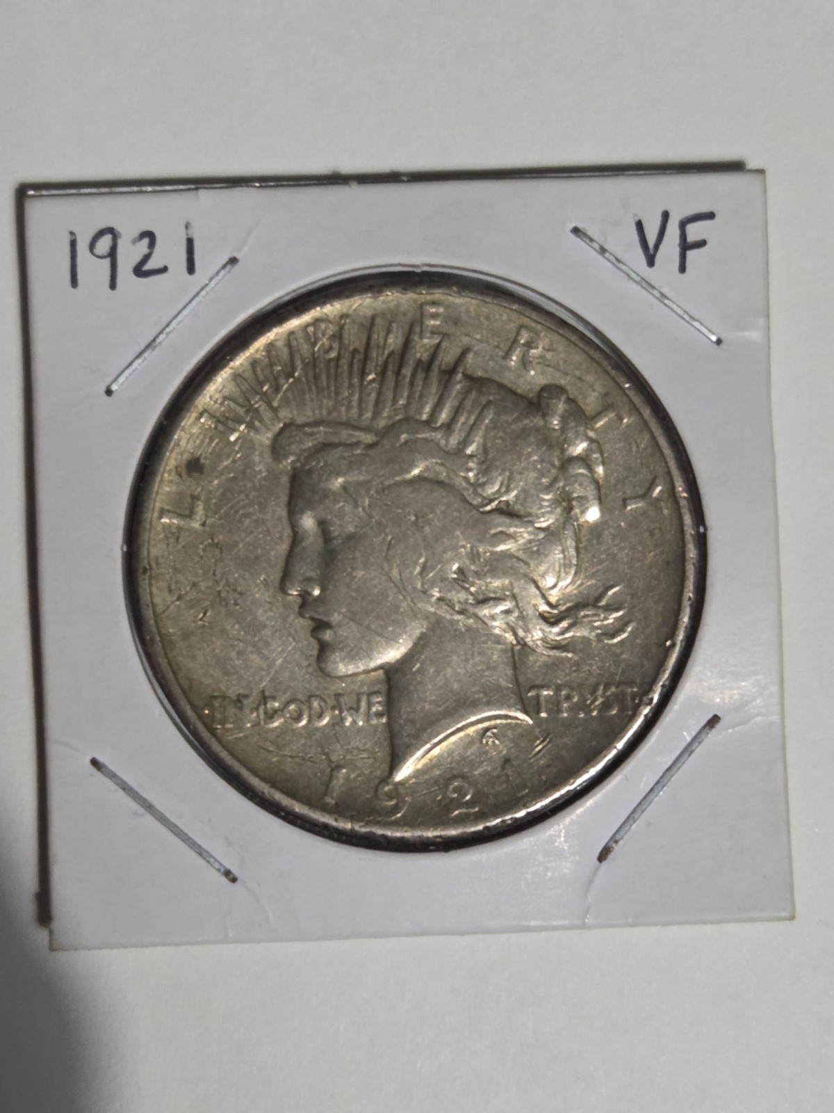 1921 Peace Silver Dollar Key Date