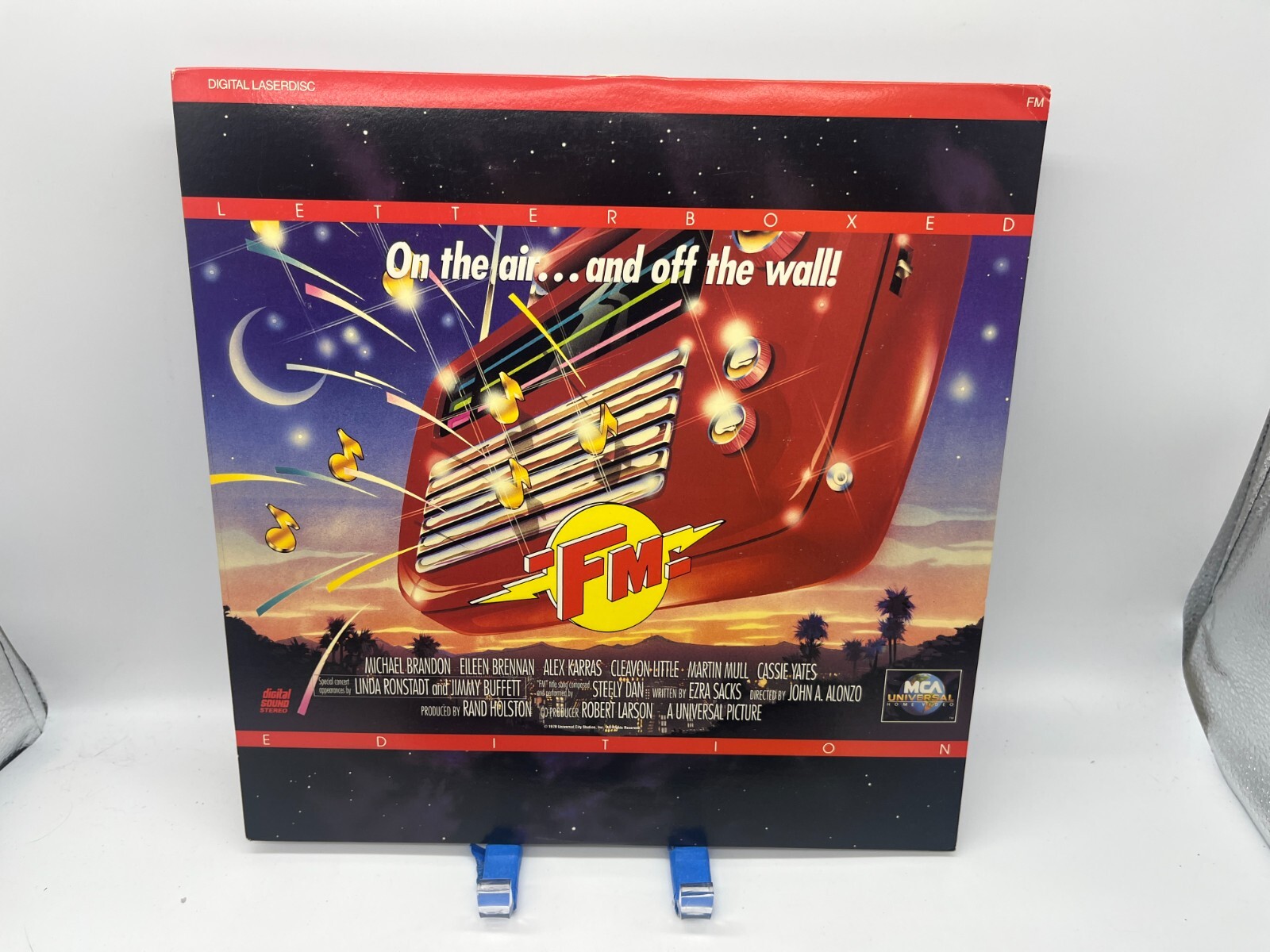 "FM" Letterbox Laserdisc LD - Michael Brandon
