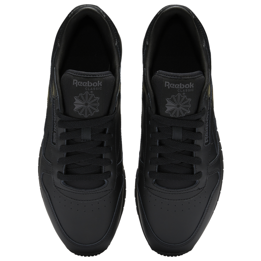 REEBOK MENS BLACK SNEAKER 100046160 CLASSIC LEATHER CLIP GX9728