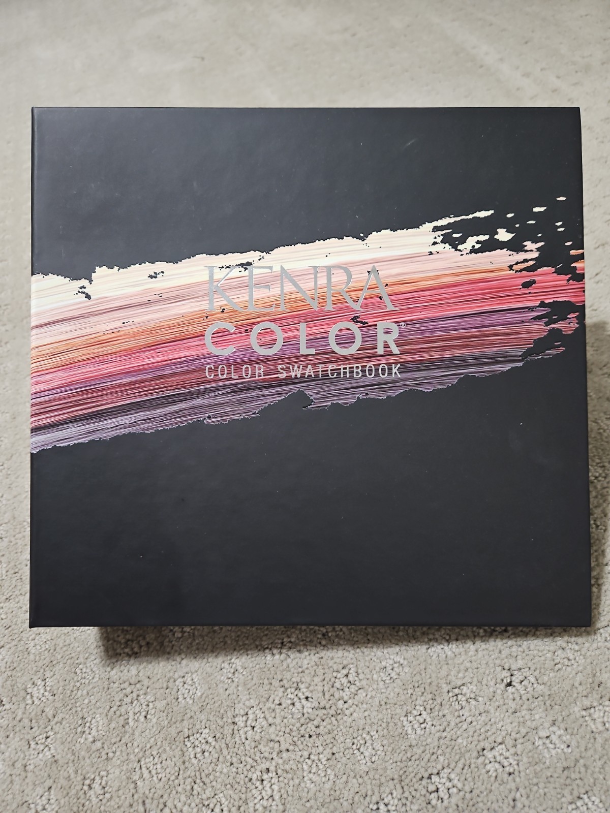 KENRA COLOR: Color Swatch Book Kenra Professional Hair Care Binder Swatchbook