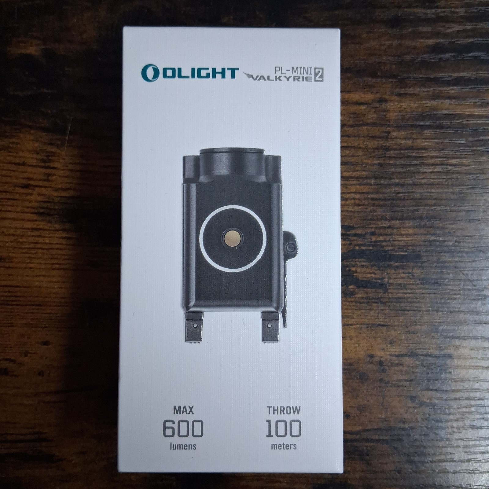 Olight PL-MINI 2 Valkyrie Handgun LED Light 600 Lumens 100m Black