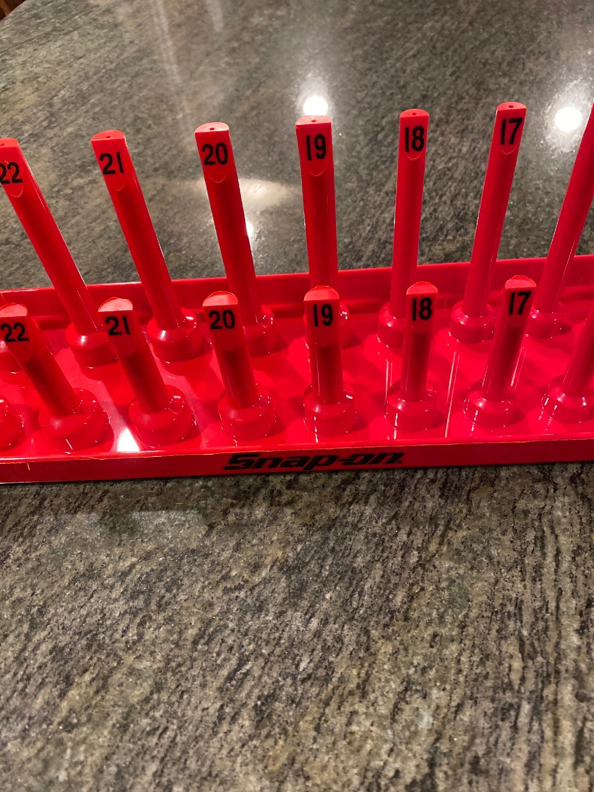 Snap On ka12metrd 1/2" 2 row post tray red 10-27mm