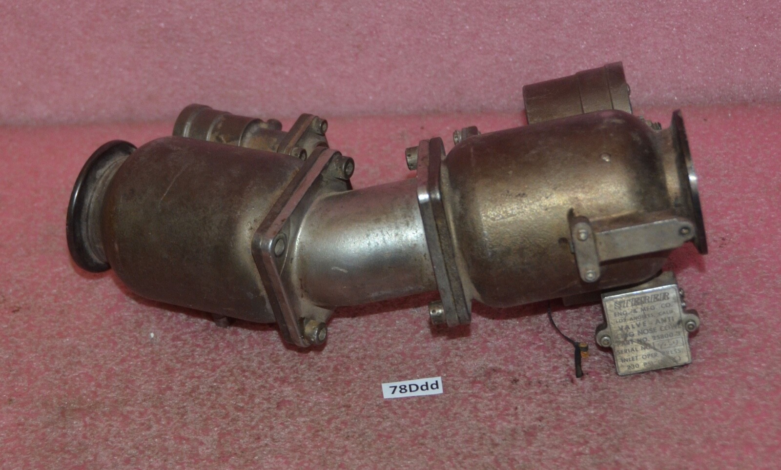 Sterer Valve Anti Icing Nose Cow Part No. 25800-3