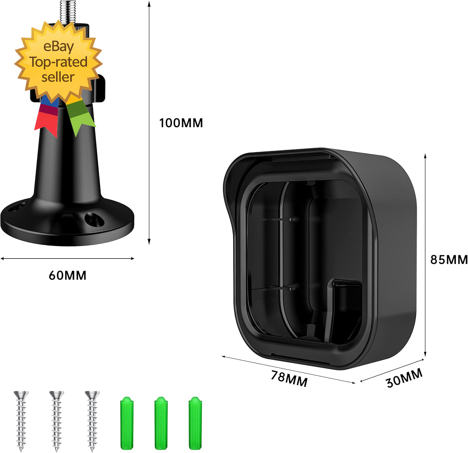 Blink Wall Mount Adjustable 360 Degree Weatherproof Camera Mount for Security