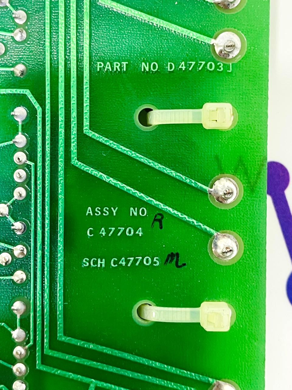 WESTINGHOUSE D47703J Circuit Board C47704