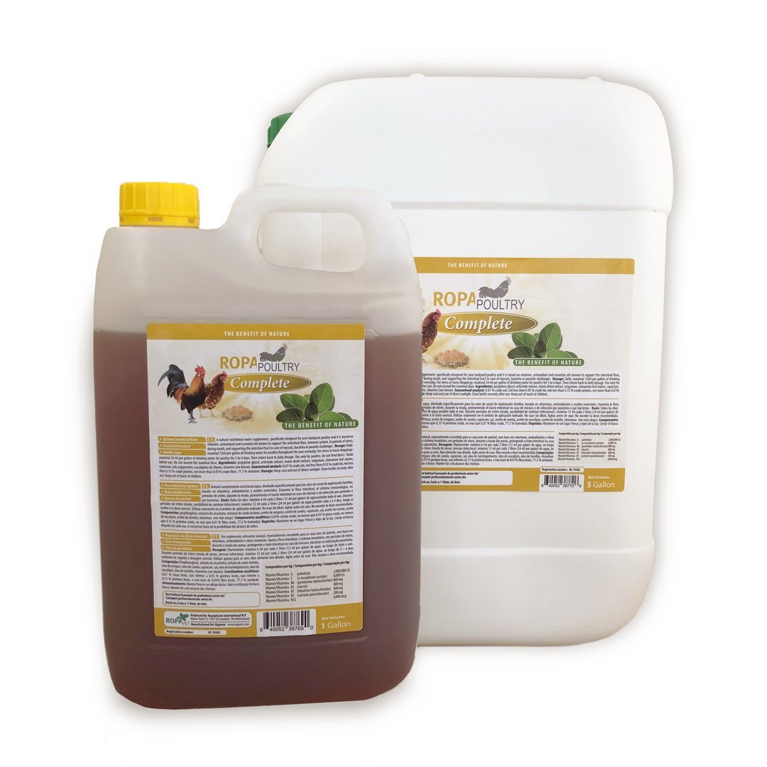 RopaPoultry Complete Oregano Oil Supplement for Chickens