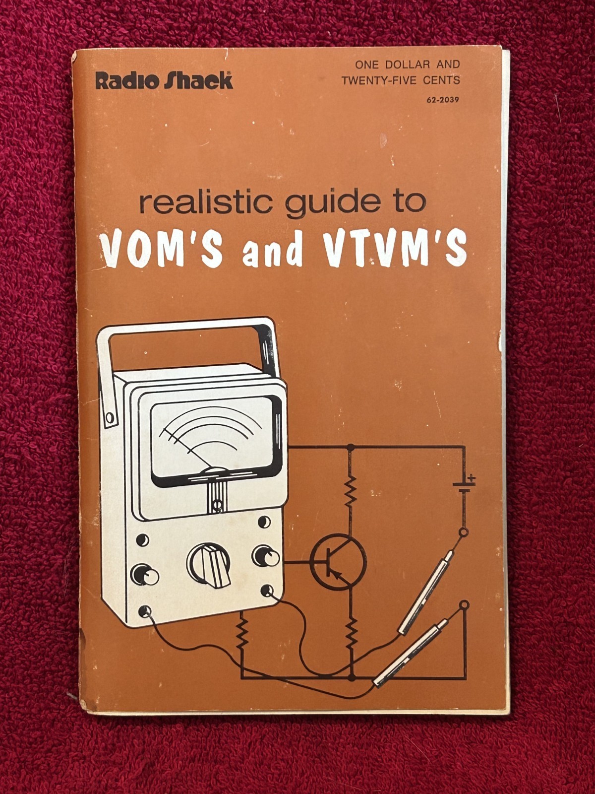 RADIO SHACK REALISTIC GUIDE TO VOM'S AND VTM'S VINTAGE 1975