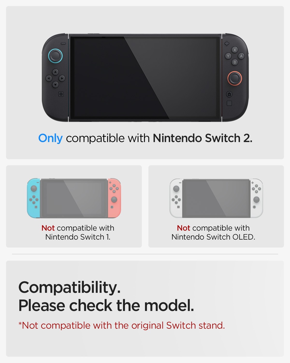 For Nintendo Switch 2 | Spigen Ultra Hybrid Case Dockable Cover