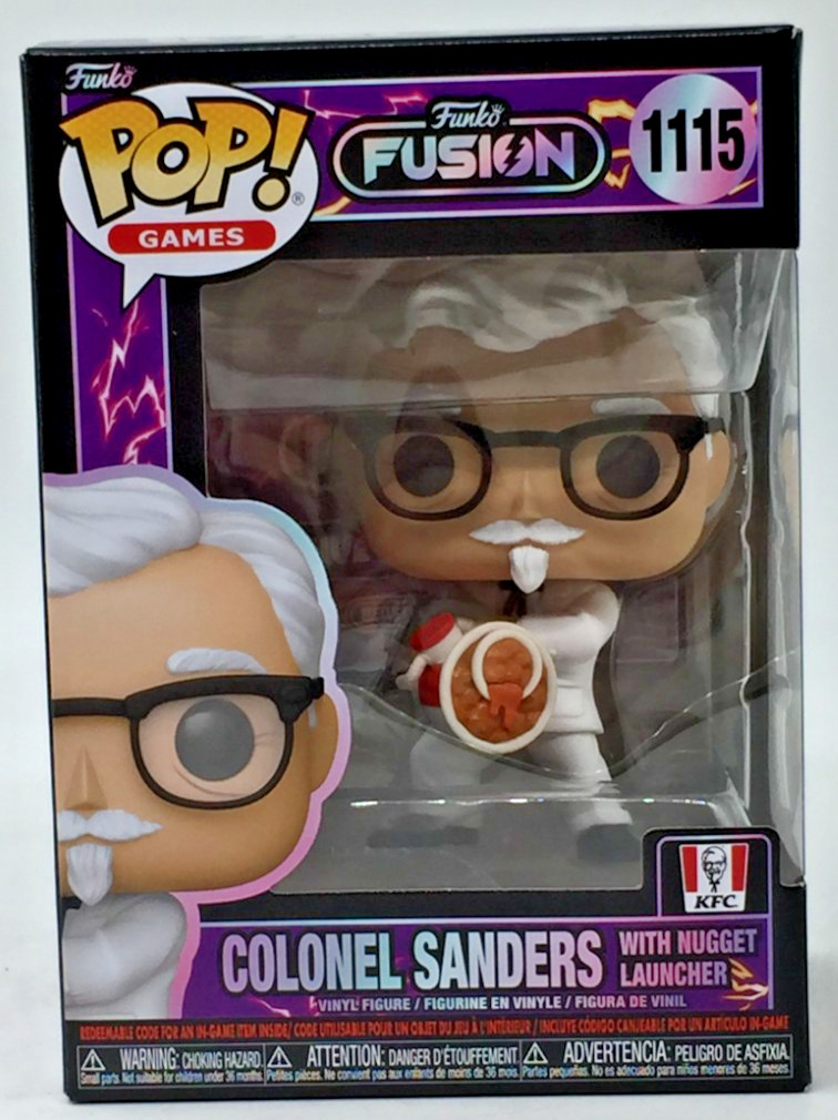 Funko Pop! Games KFC Funko Fusion Colonel Sanders #1115 W/Protector