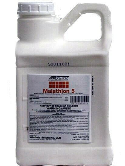 Malathion 5EC Insecticide - 1 Gallon FRUIT VEGETABLE LAWN Insecticide