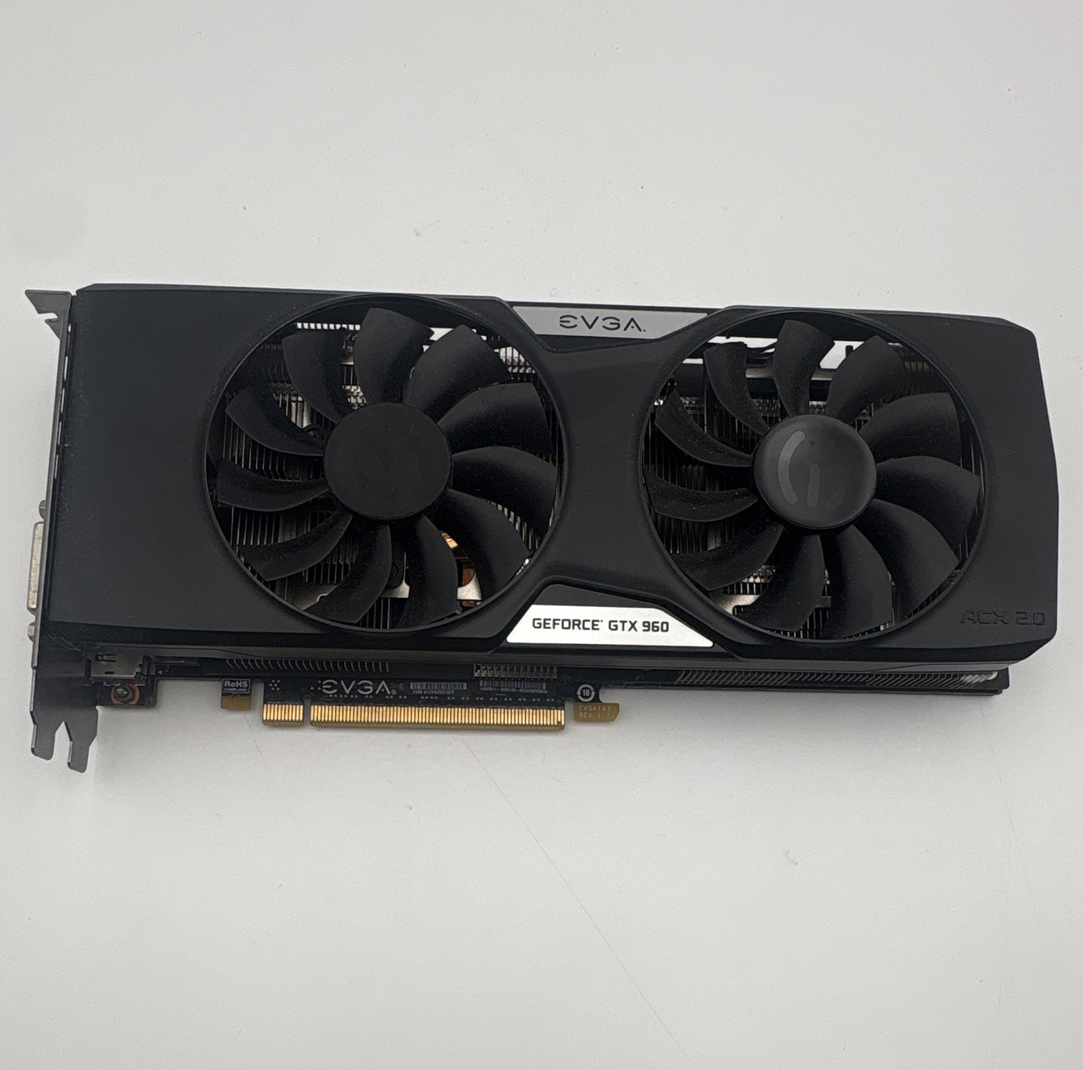 EVGA NVIDIA GeForce GTX 960 Graphics Card DVI HDMI DP PCIe 02G-P4-2968-KR