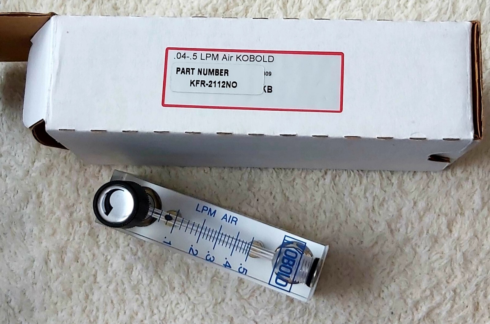 Kobold KFR-4112N0 AIR Kobold Flow Meter New Unused