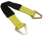 12 AXLE STRAPS  FOR TOW DOLLY TIE DOWN  RATCHET AUTO TRANSPORT SHACKLE CLEVIS