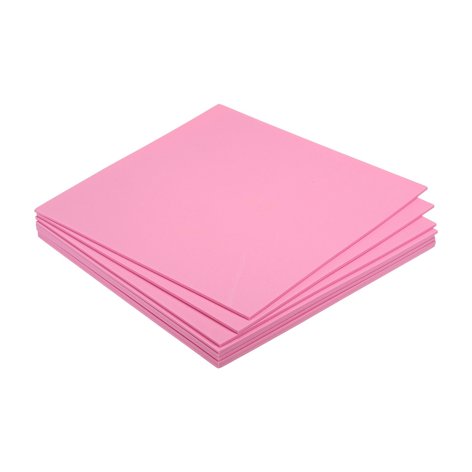 EVA Foam Sheets Pink 9.8 Inch x 9.8 Inch 3mm Thick Crafts Foam Sheets Pack of 8