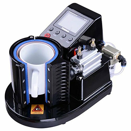 110V 11oz Pneumatic Mug Heat Press Machine Sublimation Printer Mug Cup Transfer