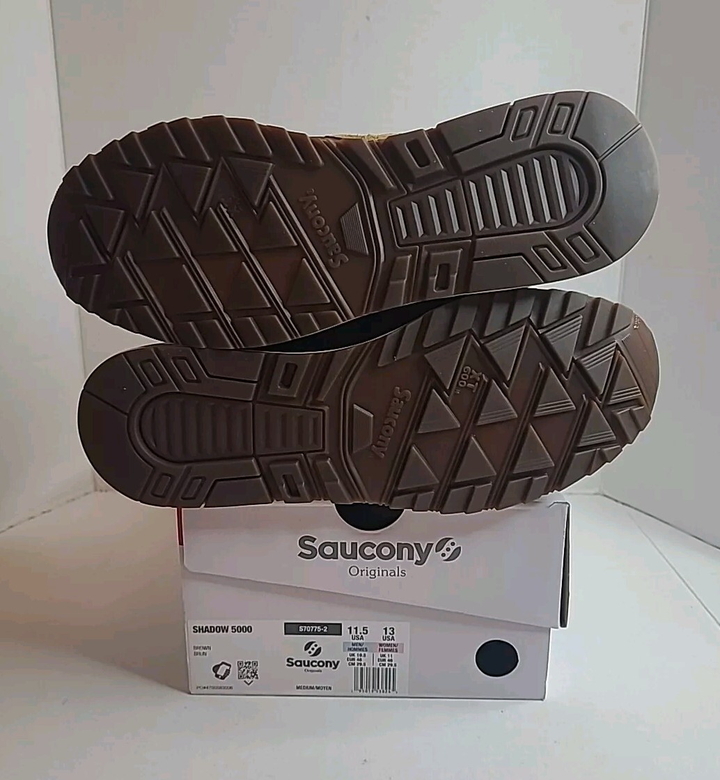 NEW Saucony Originals Shadow 5000 Espresso Coffee Pack Men's Shoes S70775-2