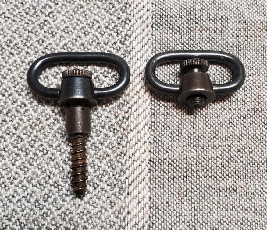 Vintage Winchester Rifle Model 94 Sling Swivels 1" SET USED PARTS