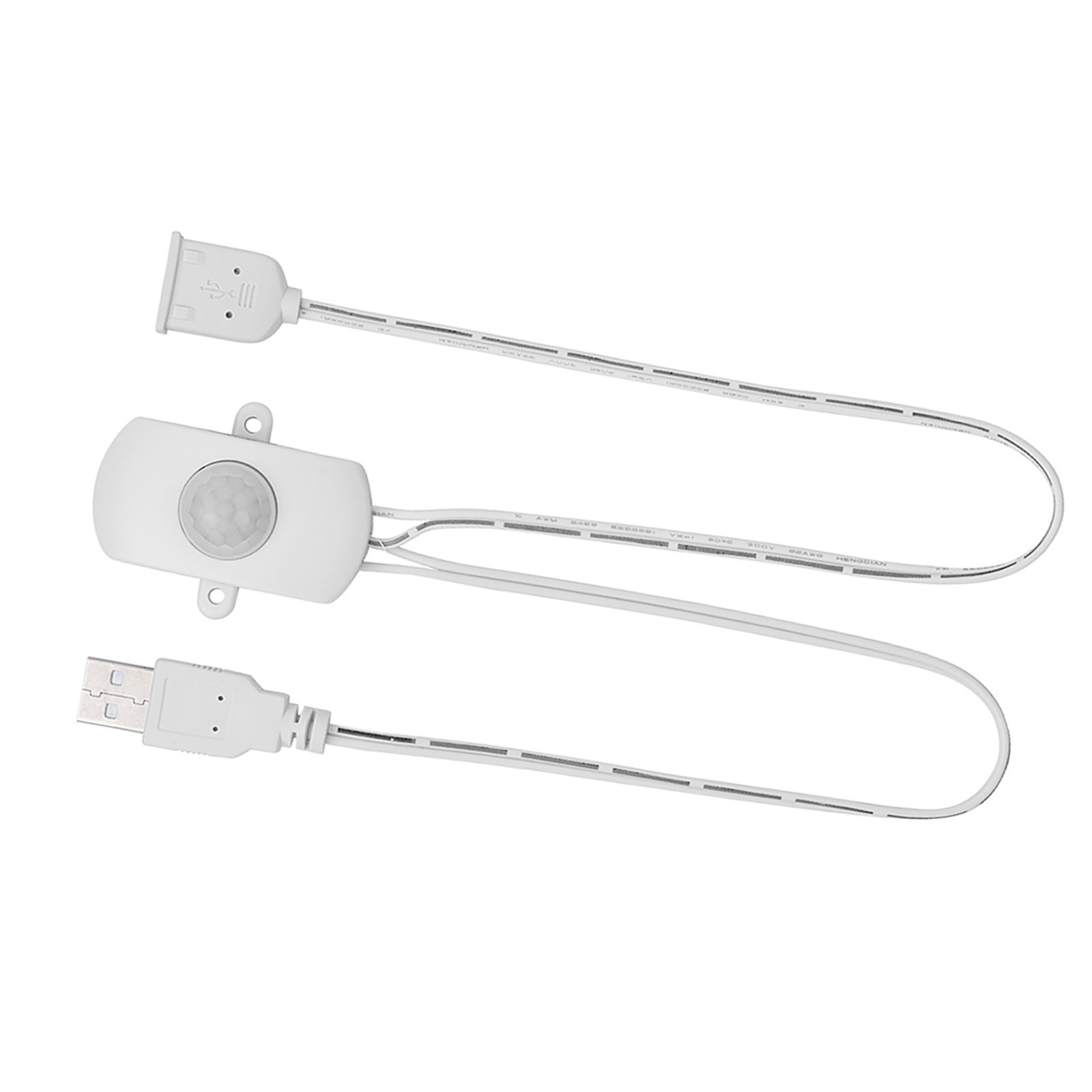 2A PIR Motion Sensor DC5-24V Automatic (USB Interface White)