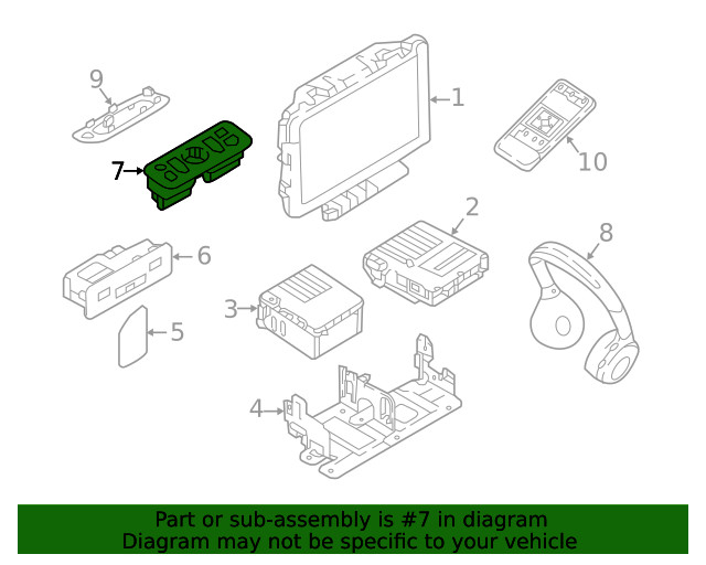 Genuine Mid USB/ Power Socket Discovery Range Rover LR106219