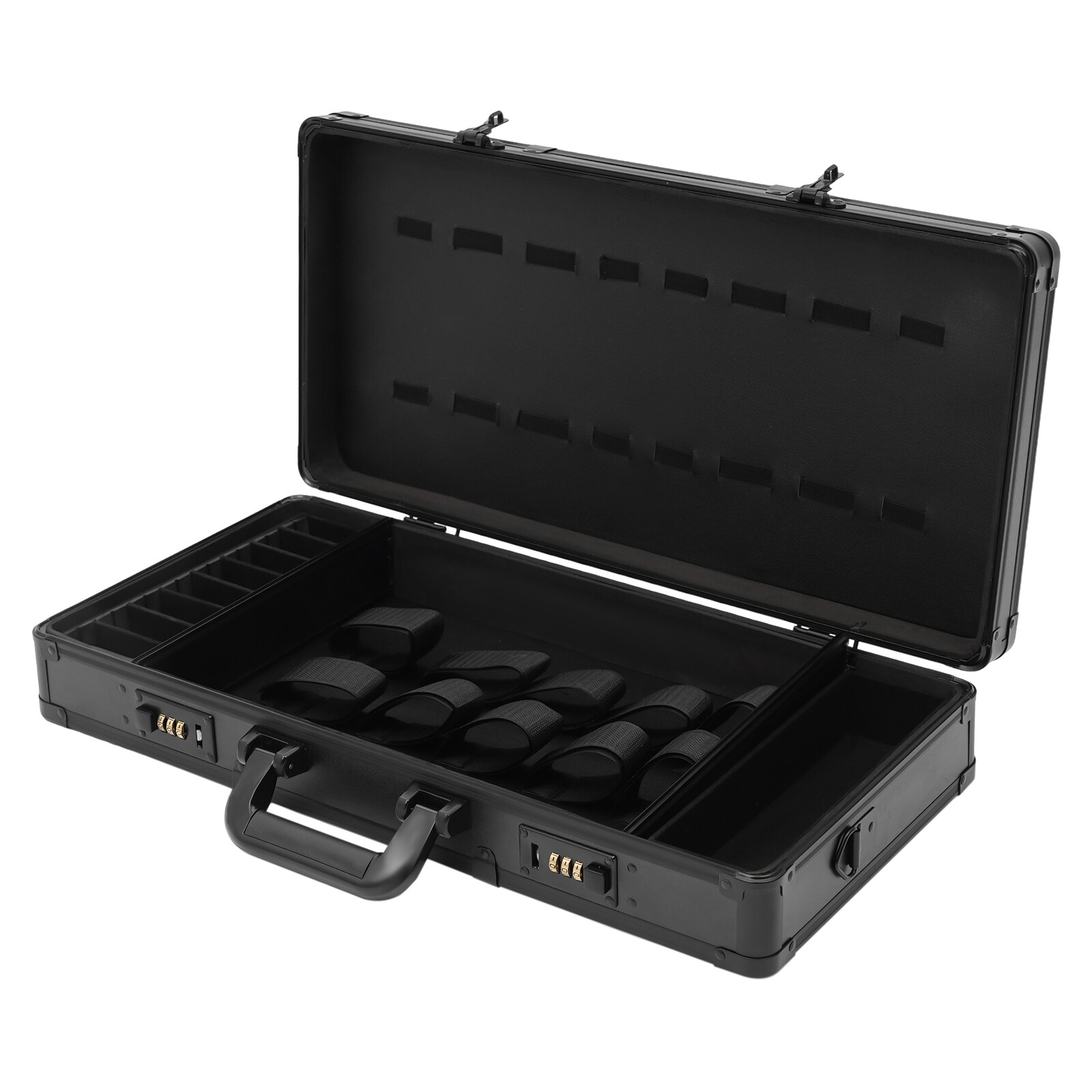 Barber Stylist Suitcase Carrying Case Box For Clippers Trimmers Scissors Combs