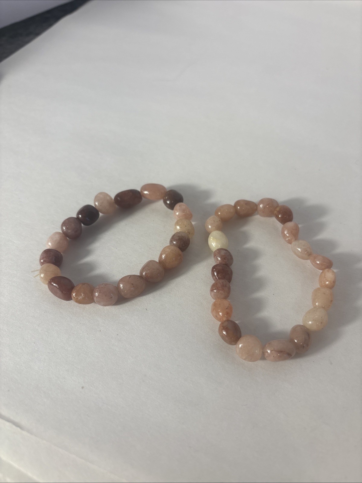 Sunstone  Elastic Bracelet  Sz 7