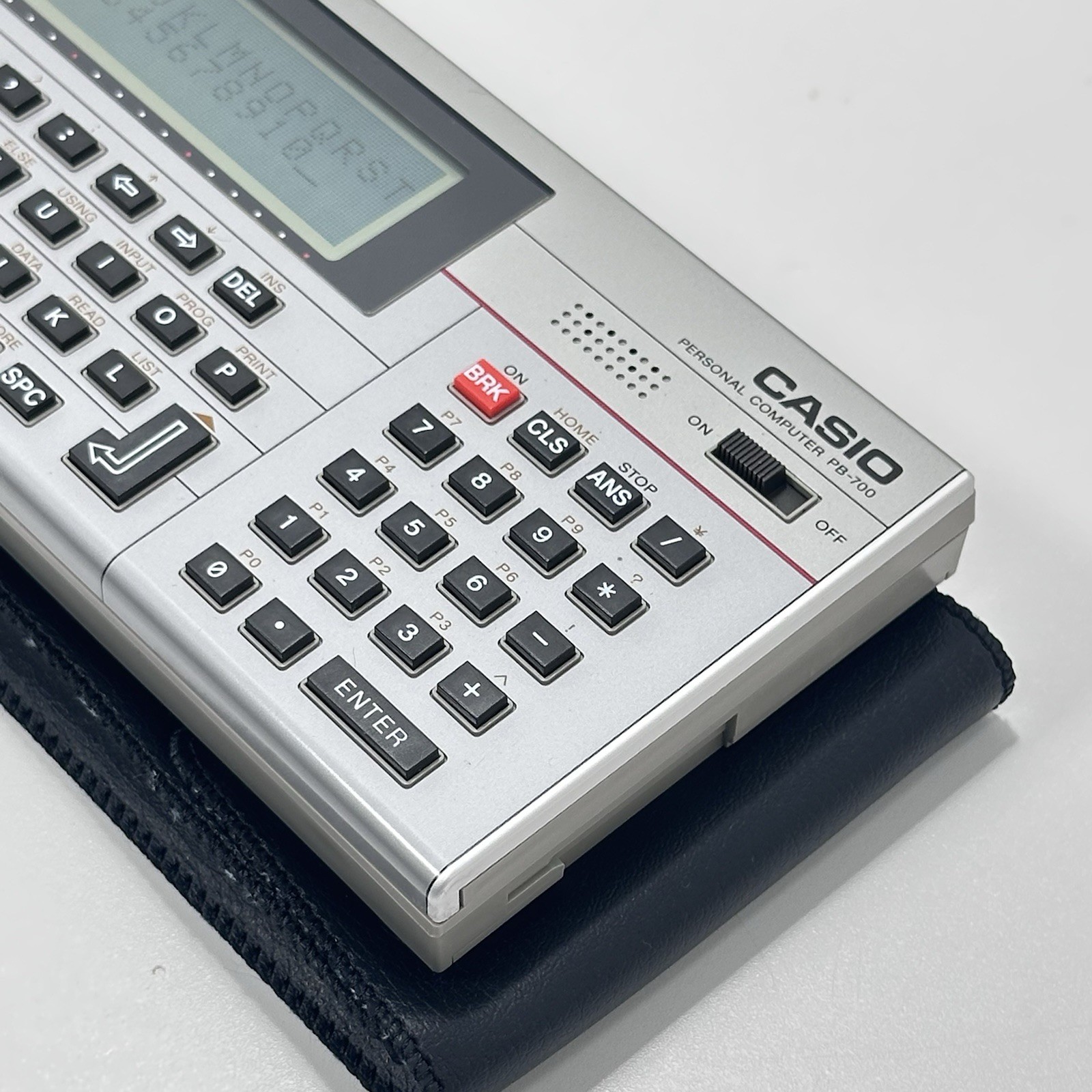 Casio PB-700 Personal Computer Vintage Calculator BASIC Programmable Pocket PC