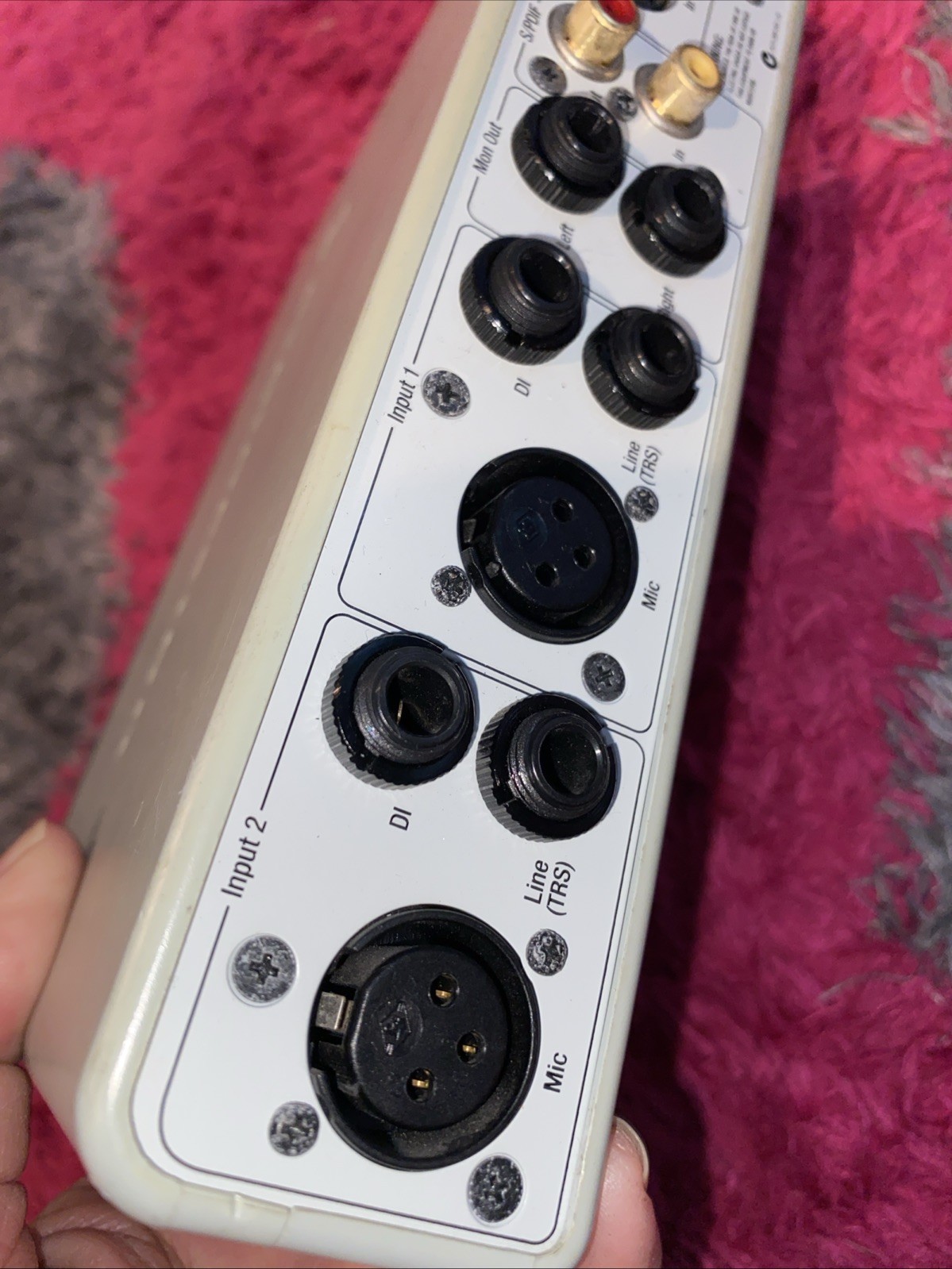 Digidesign Mbox 2 USB Audio Interface 4 Pro ToolsLE MIDI S/PDIF Recorder Untest