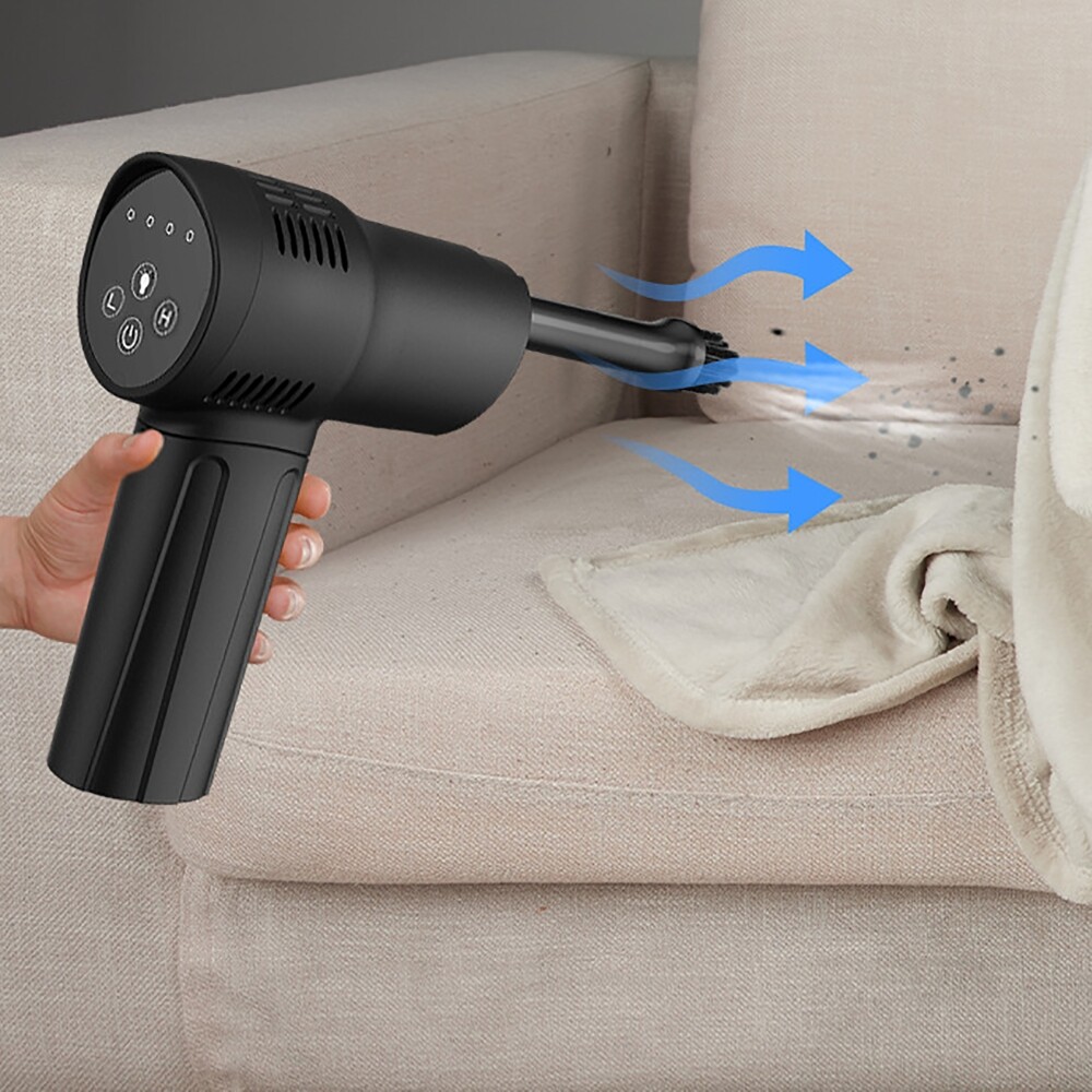 Wireless Air Duster USB Dust Blower Handheld Electric Compressed Dust Cleaner