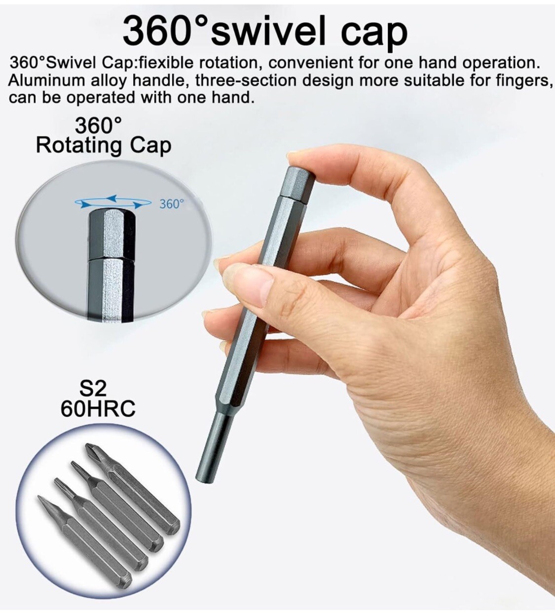 25PC Small MINI REPAIR PRECISION SCREWDRIVER TORX TOOL KIT SET PHONE LAPTOP CELL