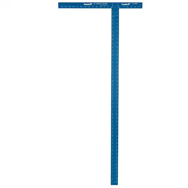 Drywall T-Square Aluminum Heavy Duty Large Bold Numbers and Graduations 48 Inch