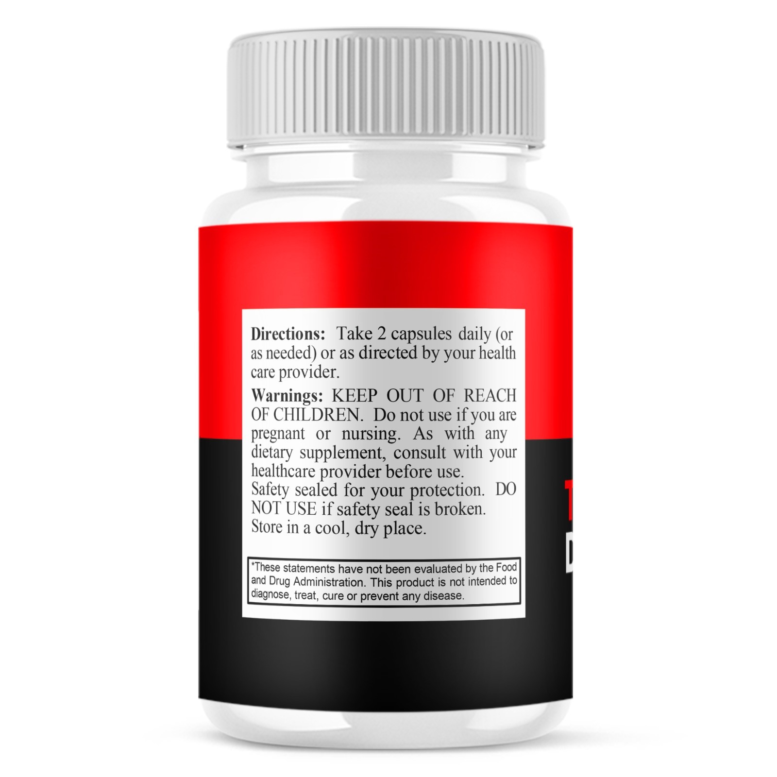 (2 Pack) Testo Dark Capsules, Testo Dark Maximum Performance (120 Capsules)