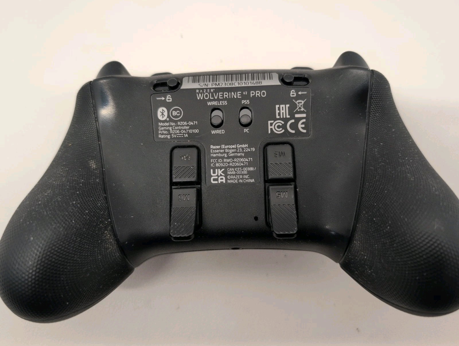 Razer Wolverine V2 Pro Wireless Gaming Controller Only for PS5 Black - No dongle