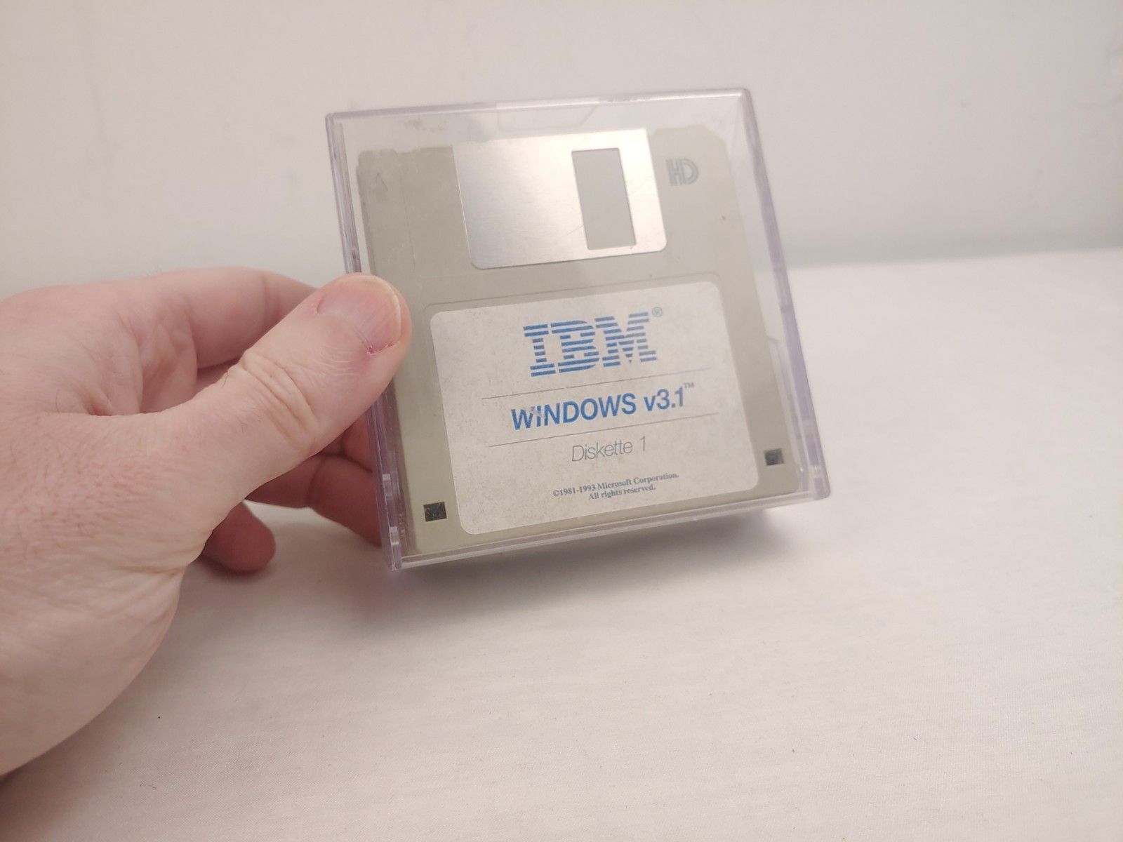 IBM branded Microsoft Windows 3.1 & PC DOS 6.1 Floppy Discs 3.5" OEM