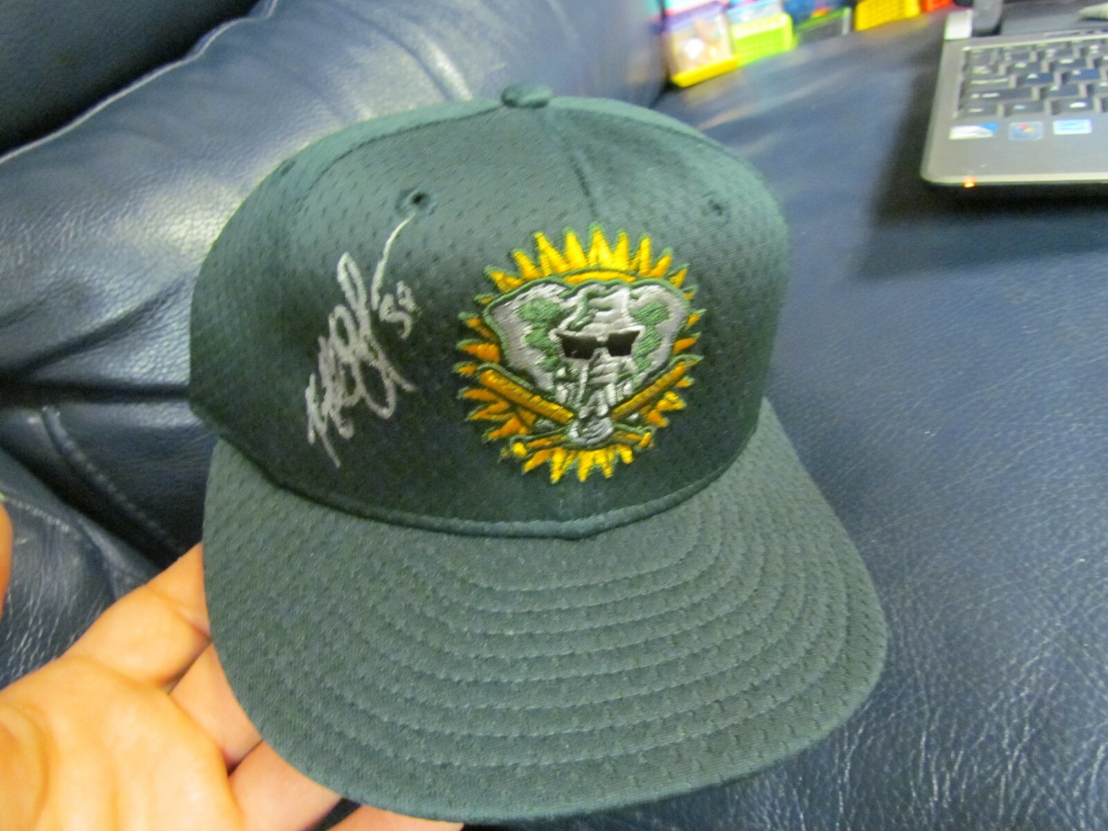 Kirk Soarloos Autographed Baseball Hat Cap