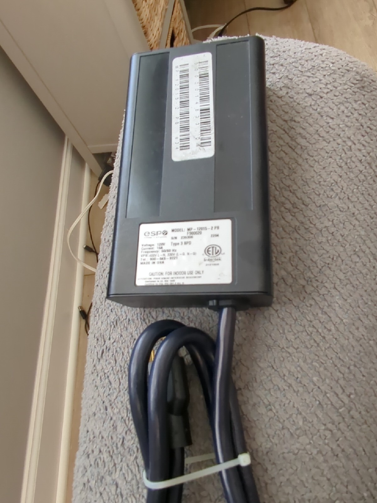 Pitney Bowes PowerGuard LE Onsite Inline Power Filter Protection MP-12015-2 PB