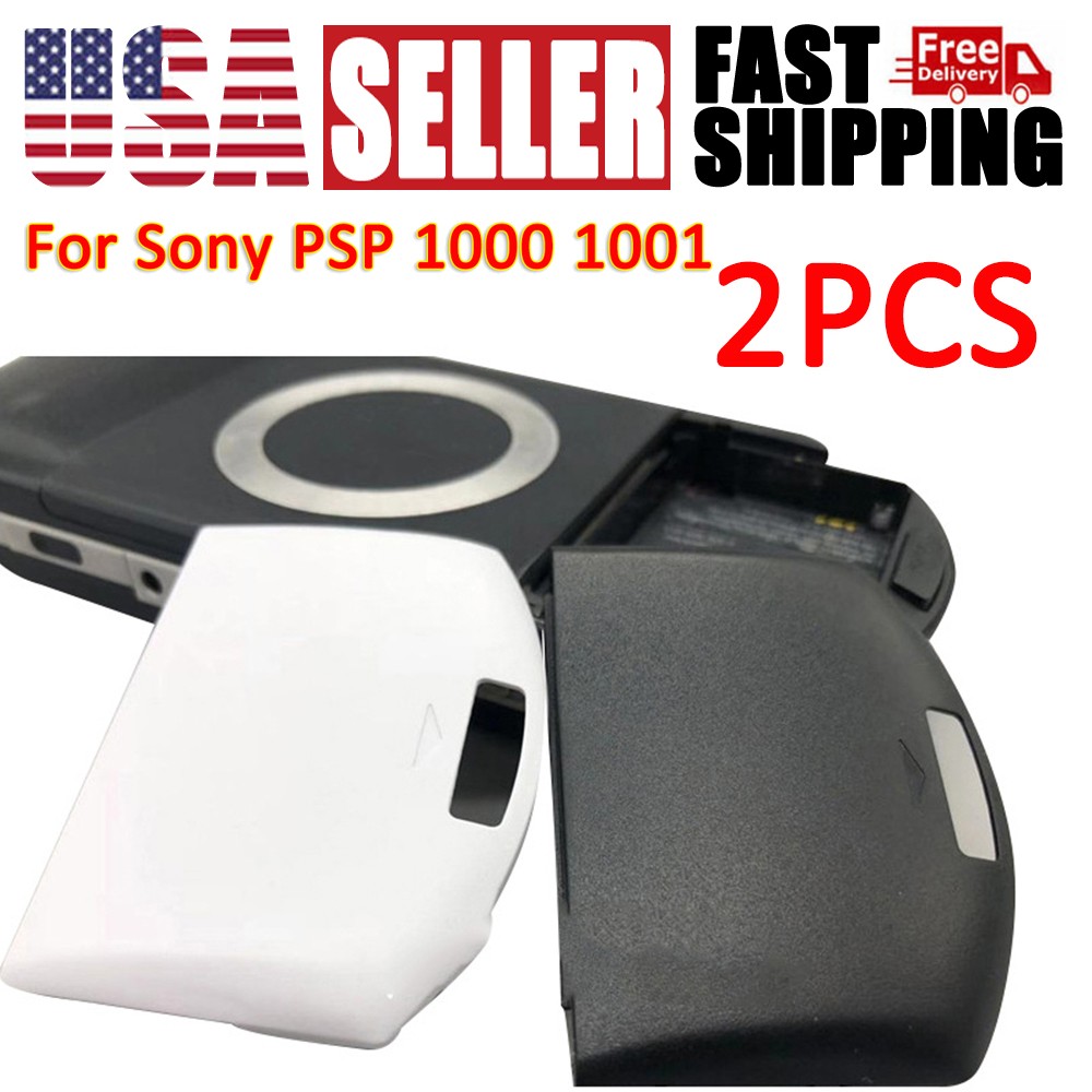 For Sony PSP 1000 1001 1002 1003 Fat Replaceme Battery Back Door Cover Case