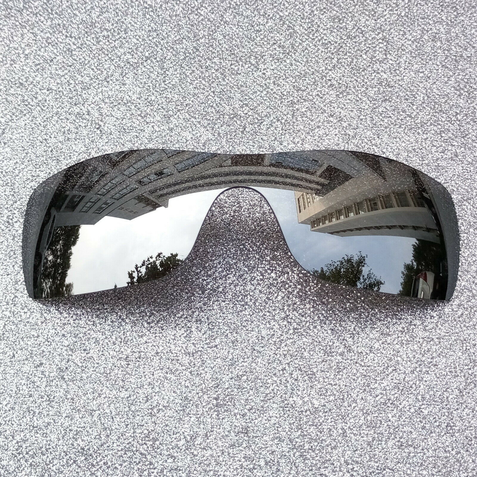 Silver Polarized Replacement Lenses For Batwolf Sunglass OO9101