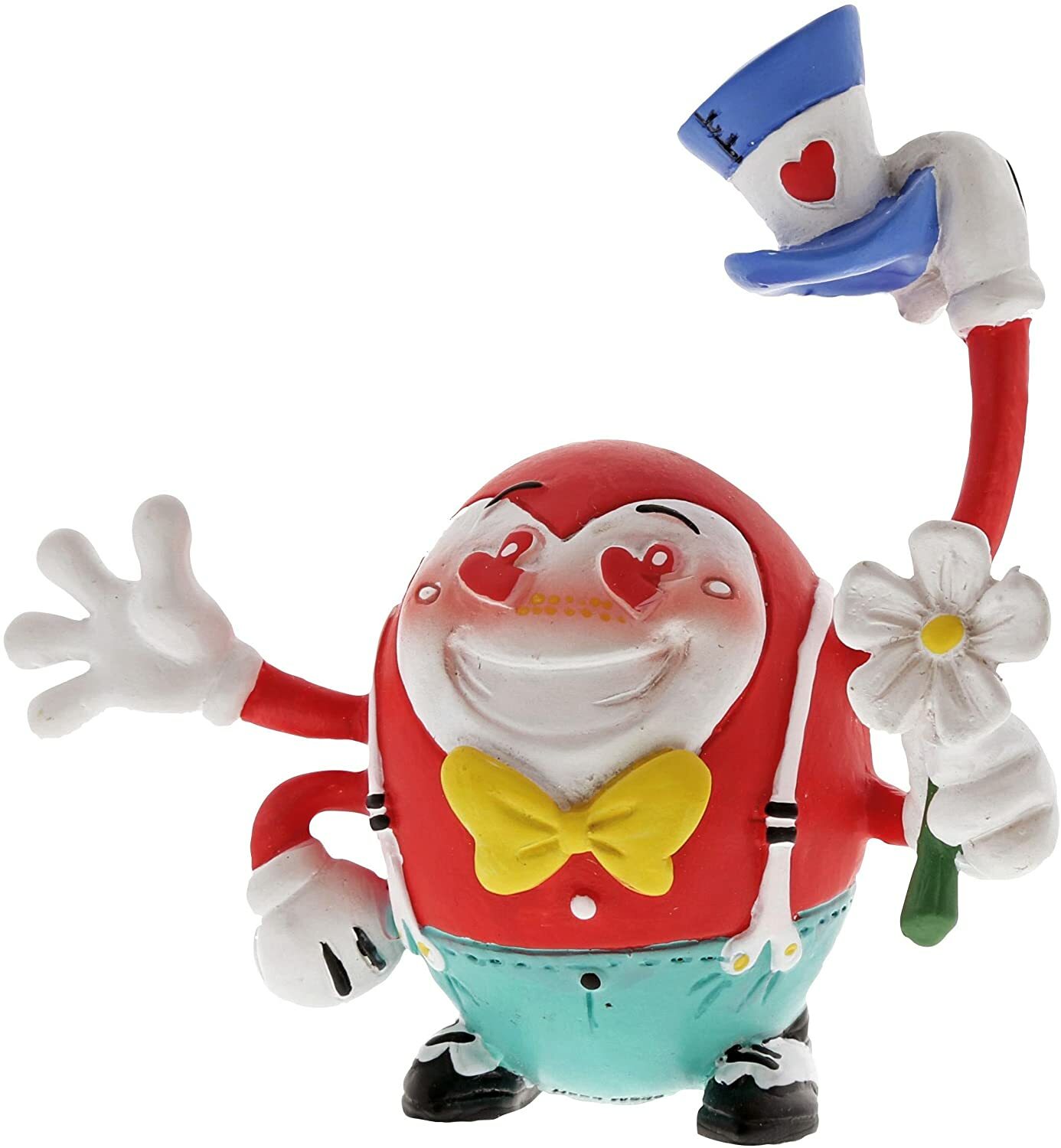 Enesco The World of Miss Mindy Love Bug Stone Resin Figurine, 3.2", Multicolor